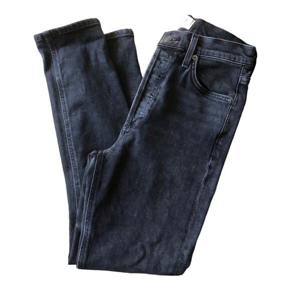 AGoldE Women’s Washed Black Traditional Hem Straight Leg Nico Jean 24 - Picture 3 of 12